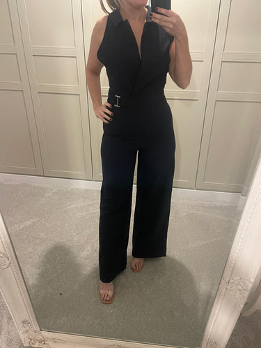 Navy jumpsuit