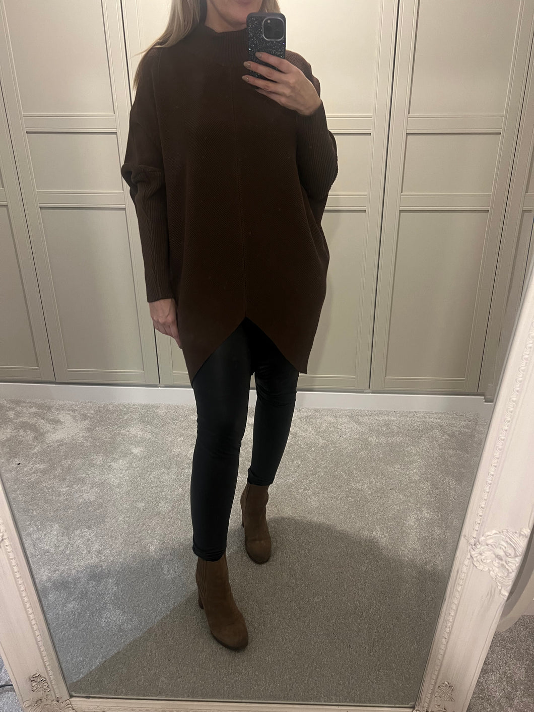 Chocolate brown jumper