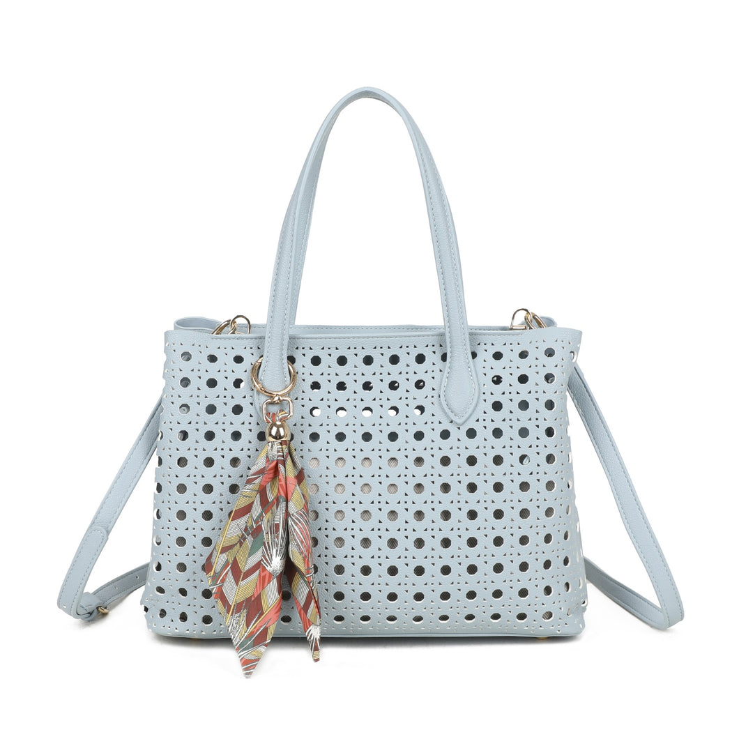 Baby blue bag