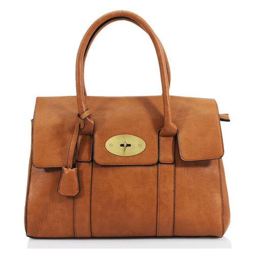 Brown shoulder bag