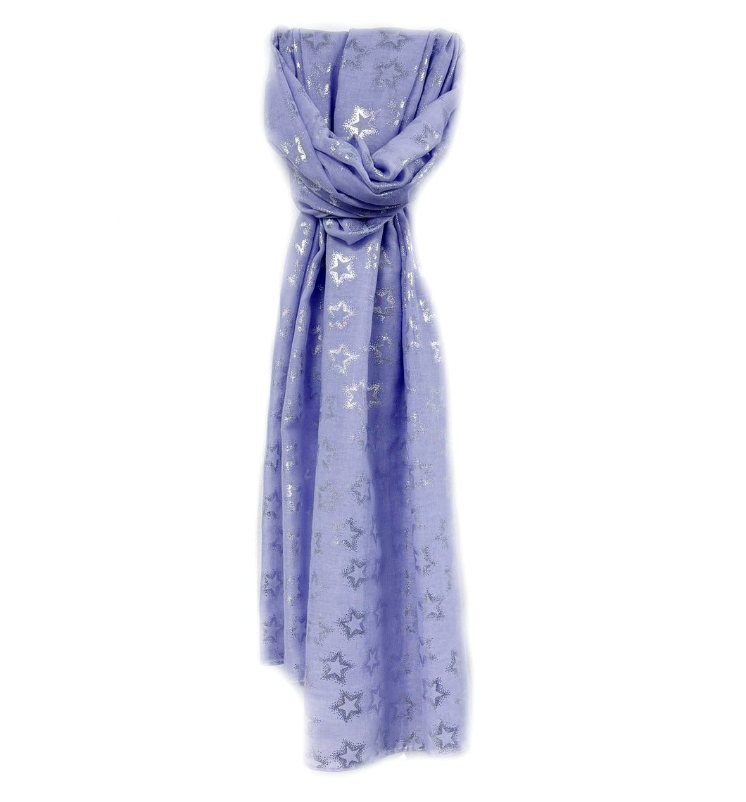 Lilac star scarf