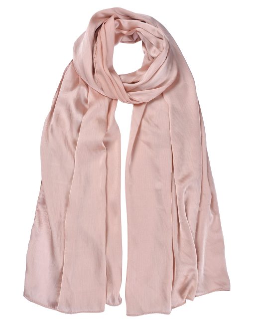 Pink hidden stripe scarf